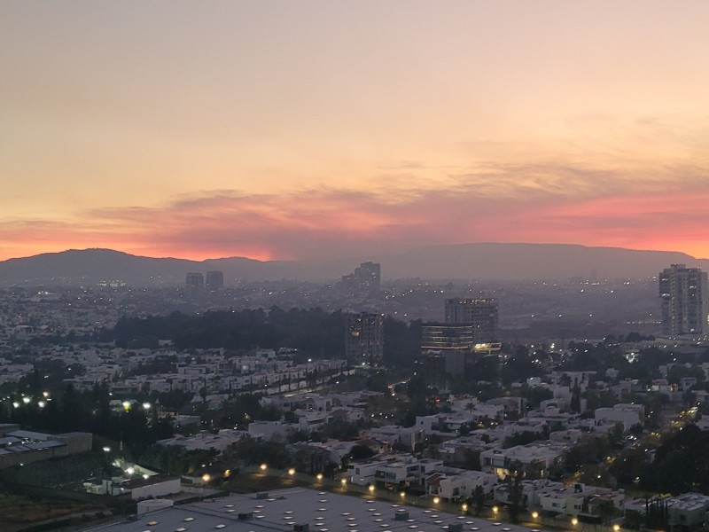 Se registra incendio en el Bosque de La Primavera