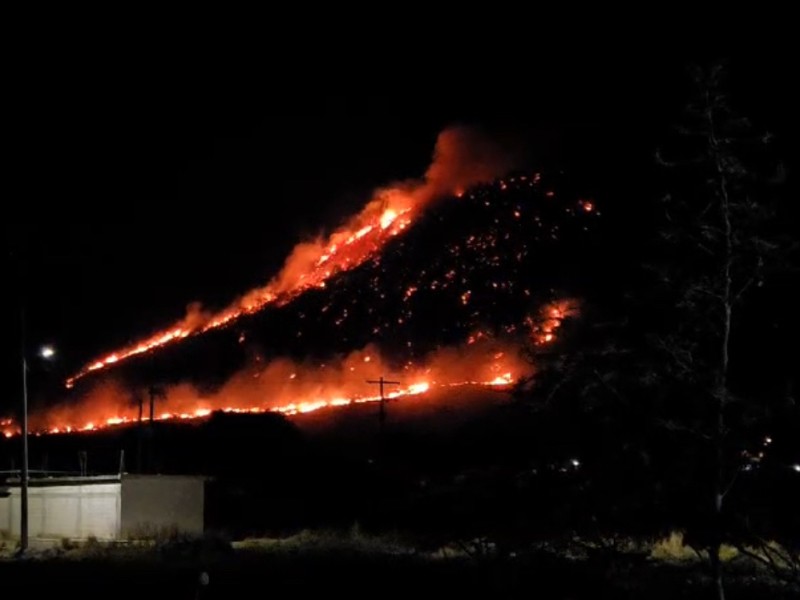 Se registró fuerte incendio en Tianguismanalco