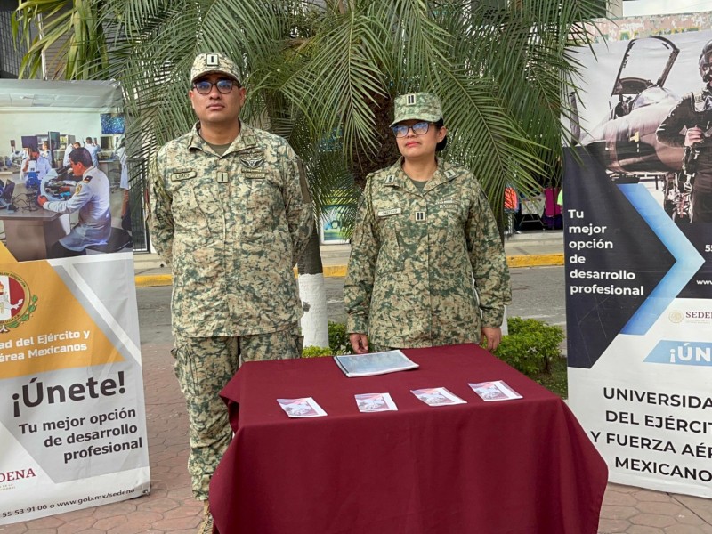 SEDENA oferta planes de estudios del Sistema Educativo Militar