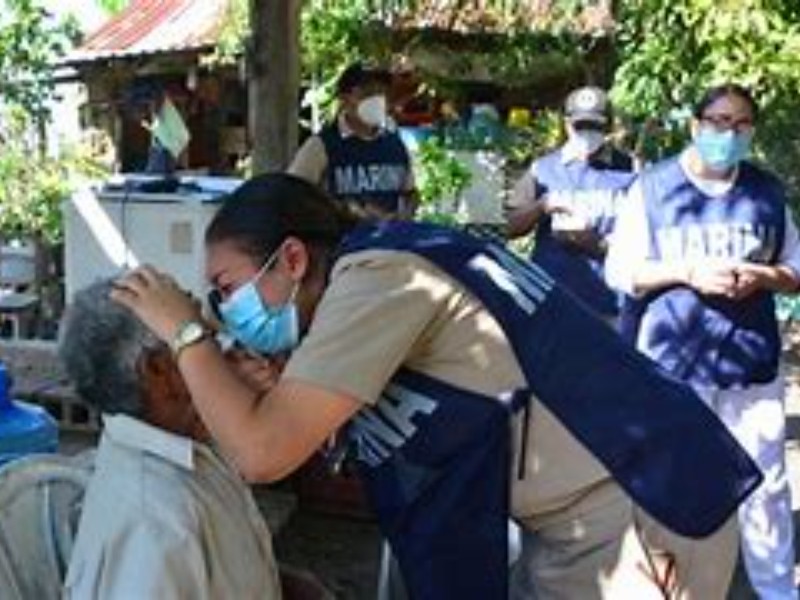 Servicios médicos gratuitos llegan a comunidades con brigadas de salud