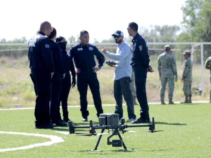 Sonora: Fuerzas se capacitan en uso de drones para seguridad