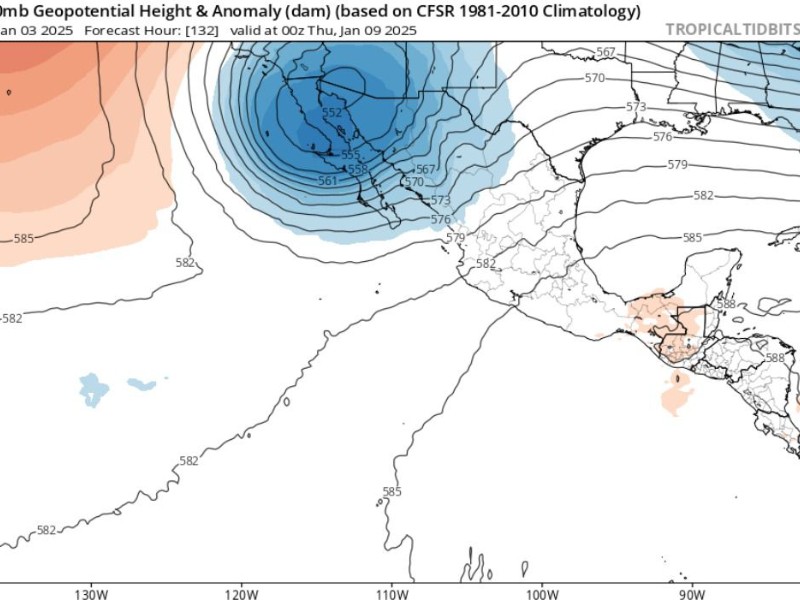 Se aproxima segunda tormenta invernal a Sonora