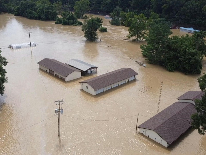 Tormentas dejan 11 muertos en Kentucky, EE.UU.