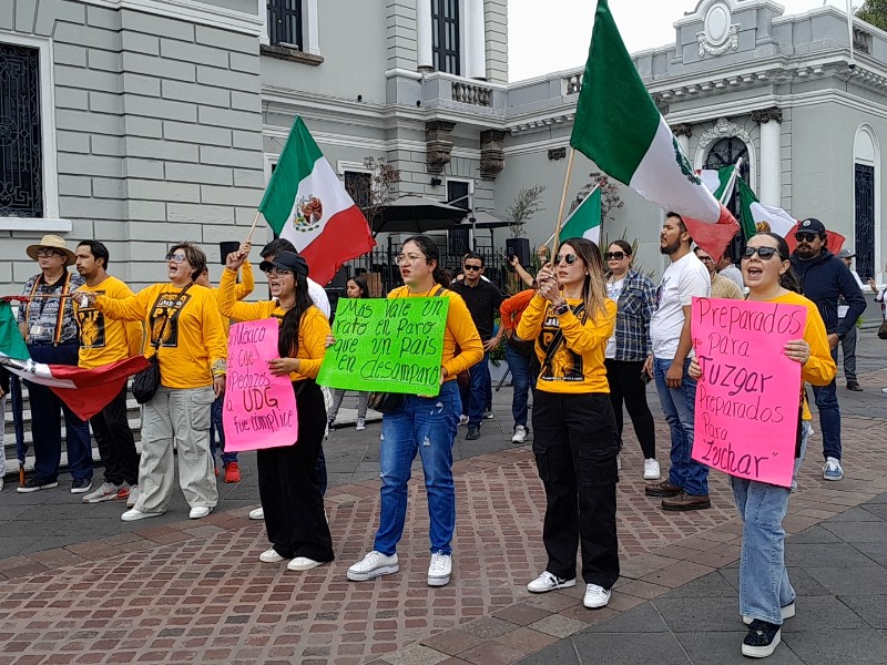 Trabajadores del PJF protestaron contra la reforma judicial