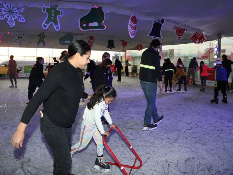 Última semana de las pistas de hielo en Querétaro