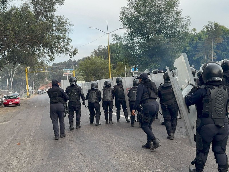 Un policía y 4 civiles heridos tras enfrentamiento en Uruapan