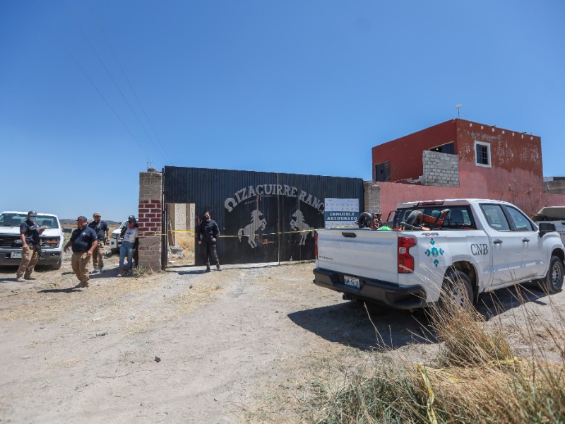 Usan tecnología para buscar restos humanos en rancho del horror