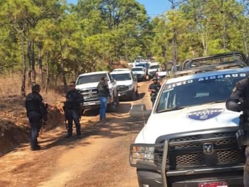 Varios muertos deja enfrentamiento con delincuentes en Uruapan