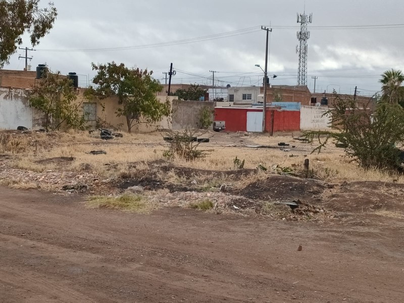 Vecinos de Fraccionamiento Versalles piden áreas verdes