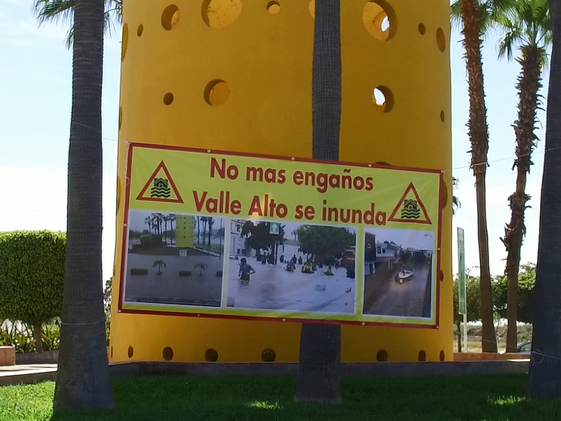 Vecinos de Valle Alto exiges solución a inundaciones