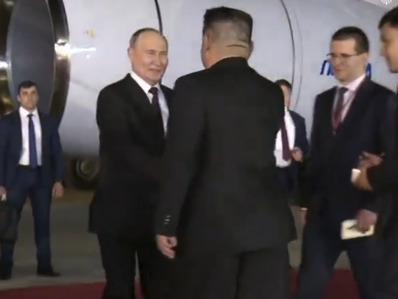 Vladimir Putin visita Corea del Norte