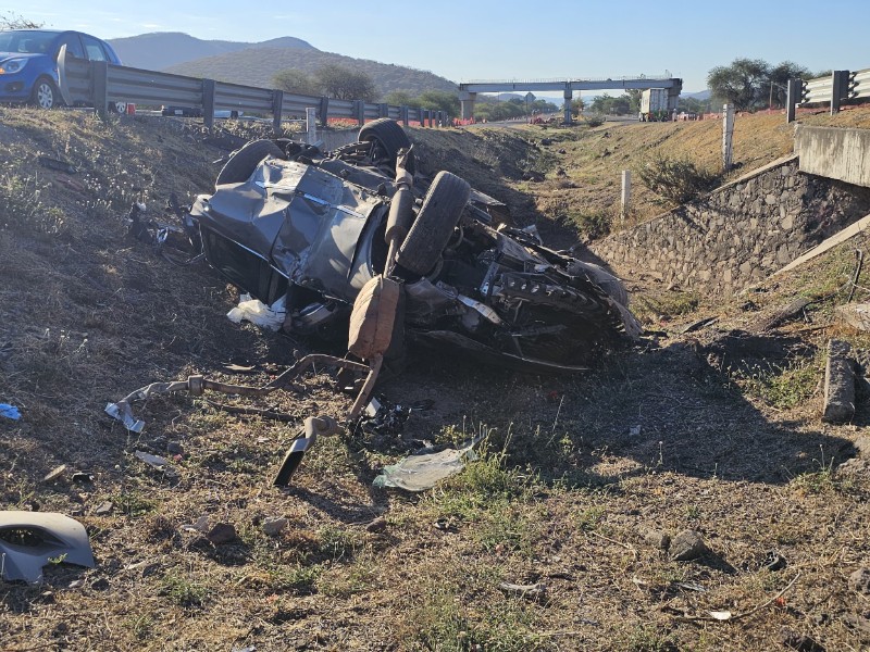 Volcadura dejó un muerto en Zacoalco de Torres